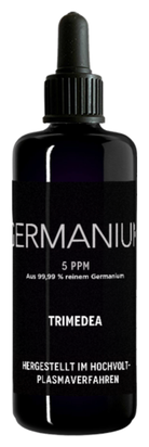 Violettglasflasche kolloidales Germanium 5 ppm, 100 ml, mit Pipette