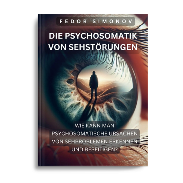 Buchcover „Die Psychosomatik von Sehstörungen“ von Fedor Simonov