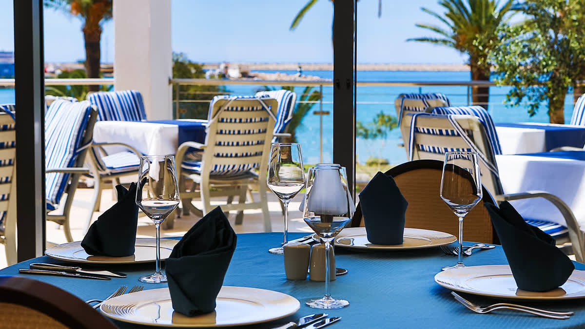 Restaurant des Hotels Princess am Wasser